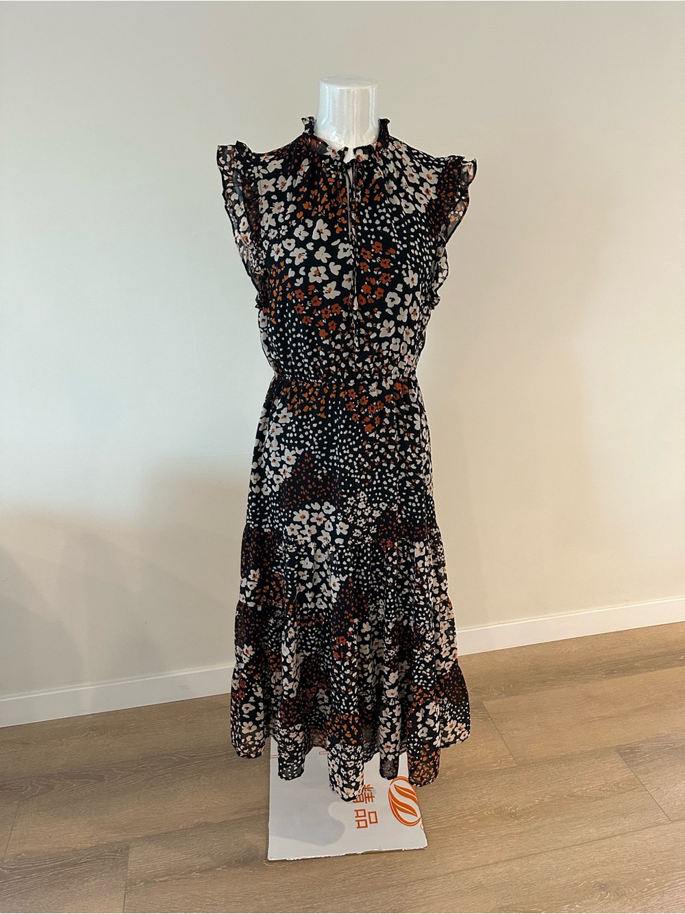 Floral Dainty Midi Dress